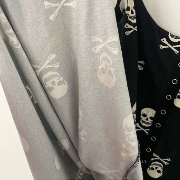 Vintage Betsey Johnson Skull Archive Print Dress - Picture 4 of 13